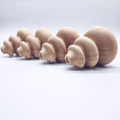 Br&ouml;tchenf&uuml;&szlig;e aus massiver Erle | M&ouml;belbeine | H&ouml;he: 100 mm | Modell МН-20