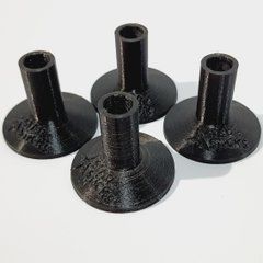 Plastic plug SS-CS-8 for a drum rack of 8 mm