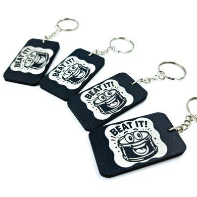 Drummer-Schlüsselanhänger — coole Accessoires mit Musikprints