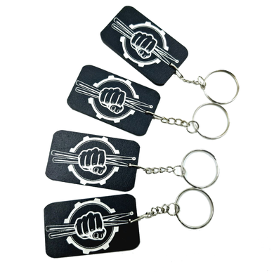 Drummer-Schlüsselanhänger — coole Accessoires mit Musikprints